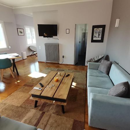 Penthouse Spacious W Super Wifi & Terrace, 2 Min From Metro Athen Exterior foto